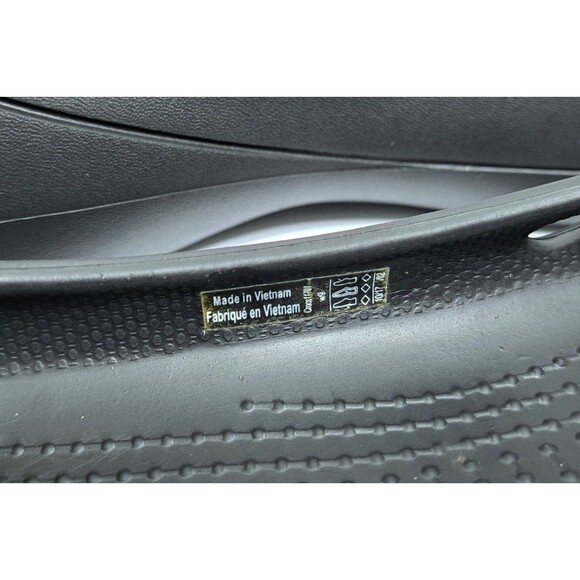 Crocs Women's 9 Thea Slingback Black Slip On Ballet Flat Comfort Shoes 11701 - Picture 9 of 10